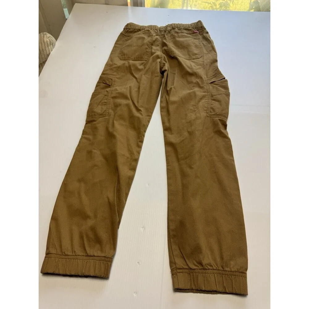Wrangler -School -Five Star Boys Cargo Jogger Pants Tan Size 14 Slim NWT
